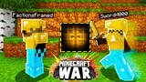 our MAIN ENEMY showed me this TOP SECRET VAULT! - Minecraft at War #8