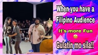 Foreign singers was shocked by Filipino Audience