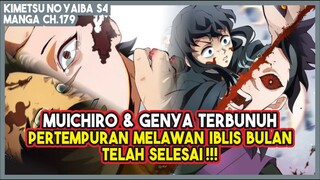 KNY S4 (179) Muichiro dan Genya TERBUNUH!!! Pertempuran Melawan Iblis Bulan Telah Berakhir!!