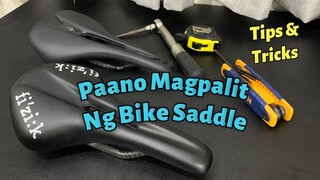 PAANO MAGPALIT NG SADDLE | Basic Tips and Important things to consider