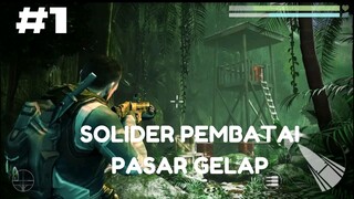 TENTARA MEMBANTAI PASAR GELAP