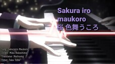 Sakura Iro Maukoro -桜色舞うころ-Lyrics / vietsub/AMV/MAD cre:Youtube-Tome Taka