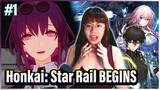 KAFKA & OPENING! Genshin Impact Player Tries HONKAI STAR RAIL CBT2! Playthrough Part 1