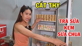 DIVA Cát Thy bán Trà sữa, Kem Ý và nhiều món ăn ngon