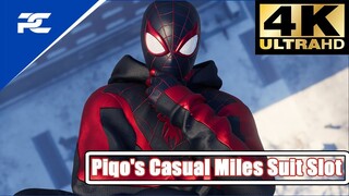 SPIDER-MAN REMASTERED NEW SUIT Piqo's Casual Miles Suit Slot