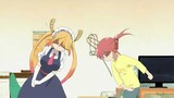 Tohru and Kobayashi Bento Duel moment | Kobayashi san chi ni maid dragon