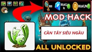 Hướng dẫn Plant vs Zombie 2 Full Tiền : Cần Tây Siêu Đánh lén