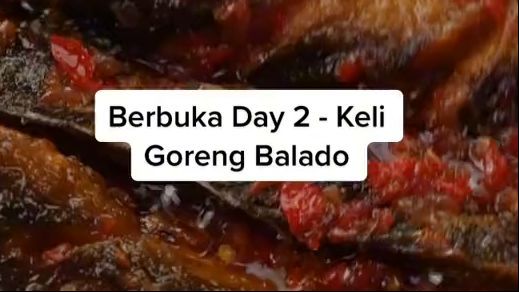 Berbuka Day 2 Keli Goreng Balado Resepi Khairul Aming Bilibili