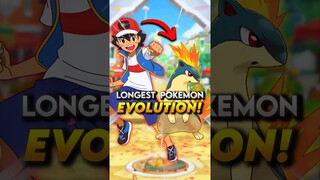 Which Pokémon Of Ash Took The Longest Time To Evolve? #shorts #pokemon #ashketchum