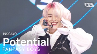 FANTASY BOYS(판타지보이즈) -Potential @인기가요 inkigayo 20231210