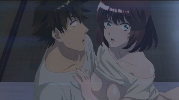 ADA CEWE JATUH DARI LANTAI 2 EPISODE PERTAMA RIVIEW ANIME SERU