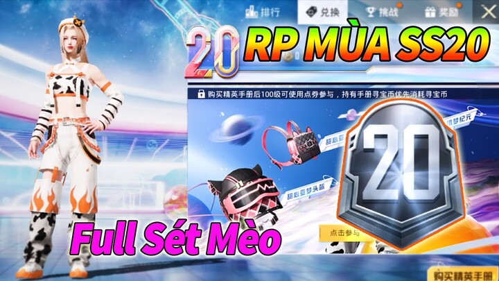 Review Royale Pass SS20 PUBG Mobile China | Full RP Về Mèo..
