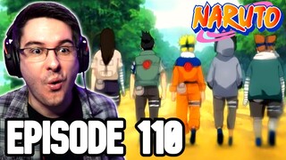 SASUKE RECOVERY MISSION! | Naruto Episode 110 REACTION | Anime Reaction