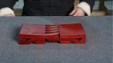 Một miếng gỗ nguyên khối được lựa chọn cẩn thận, ghế đẩu Luban, hộp đựng chung cỡ trung bình, hộp đự