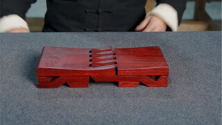 Một miếng gỗ nguyên khối được lựa chọn cẩn thận, ghế đẩu Luban, hộp đựng chung cỡ trung bình, hộp đự