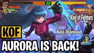 KOF AURORA (Kula Diamond) GAMEPLAY! KING OF FIGHTERS -KOF- SKINS ARE BACK! MLBB