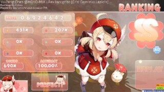 [Osu! Chế độ tự động đánh] Yu-Peng Chen @HOYO-MiX - Rex Incognito (Crissa) [Cris' Dominus Lapidis]