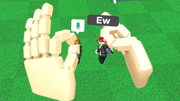 Roblox VR Hands BUT I Decided To HELP PEOPLE
