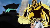 After Blackbeard got the double fruits, why didn't he even take Sengoku and Garp in his eyes? But to