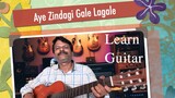 Aye zindagi Gale Lagale Guitar Song. Sadma 1983. Suresh Wadkar.