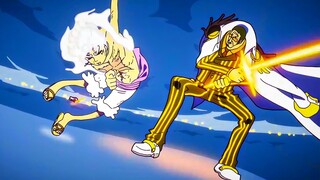 EPIC BATTLE‼️Gear 5 Luffy & Zoro vs Kizaru & Lucci‼️