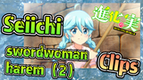 [The Fruit of Evolution]Clips |  Seiichi beats beutiful swordwoman and gets one more harem (2）