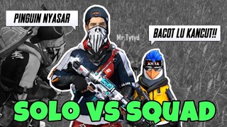 SOLO VS SQUAD BERSAMA PET BARU PINGUIN ALASKA = FREE FIRE INDONESIA