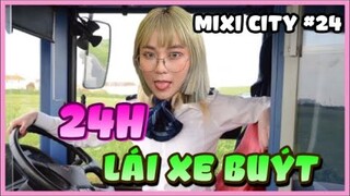 GTA Role Play | 24h làm tài xế xe bus Mixi city và ước mơ tiệm xăm &quot;Ngọc xác ướp&quot; | MIXI CITY #24