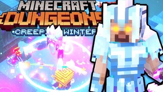 WRETCHED WRAITH FINAL BOSS in MINECRAFT DUNGEONS CREEPING WINTER DLC