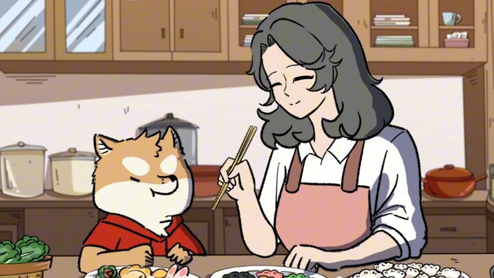 【Dog 11】Mom's dumplings
