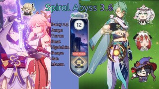 [Spiral Abyss] 3.6 : Ruang 2 : Bagian 2 Rusak! | Genshin Impact