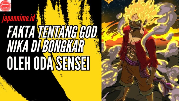 Fakta tentang god nika di bongkar oleh oda sensei