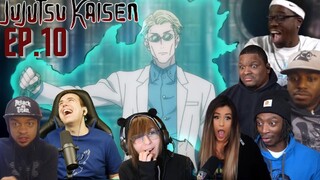 NANAMI'S GETTING SERIOUS ! JUJUTSU KAISEN EPISODE 10 BEST REACTION COMPILATION