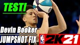 Devin Booker NBA2K21 Shot Fix Test