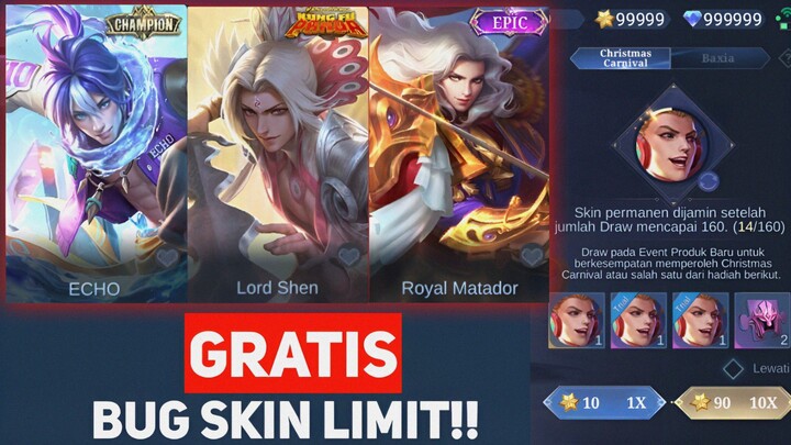 Tutorial Bug Skin Limit Gratis!! Sebelum Di Fix Moonton - MLBB