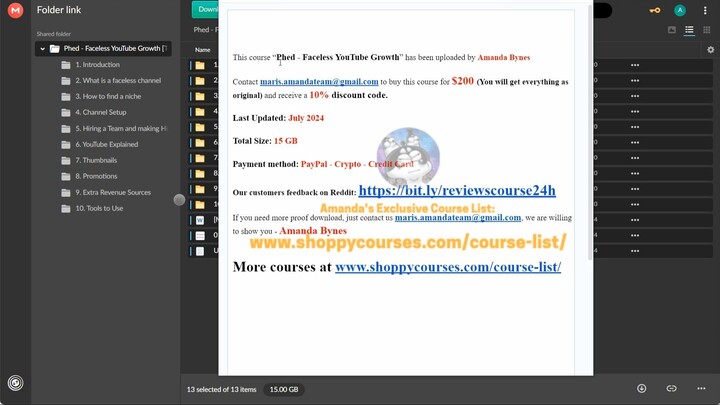 [Course24h.com] Phed - Faceless YouTube Growth Download