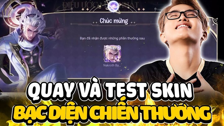 CÙNG LAI BÂNG TEST SKIN NAKROTH BẠCH DIỆN CHIẾN THƯƠNG BẬC SSS PREMIUM ĐẦU TIÊN CỦA LIÊN QUÂN