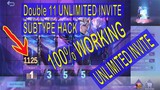 Double 11 EVENT "PROMO DIAMONDS HACK" | SUBTYPE CODE 100% WORKING | MOBILE LEGENDS 11.11 EVENT