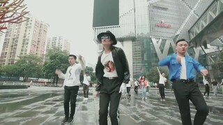 Tưởng niệm 10 năm ngày mất của Michael Jackson - flash mob Quảng Châu