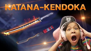 สุ่ม คาตานะไฟ katana-kendoka [ Free Fire ]