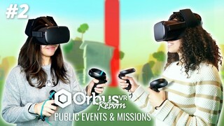 Oculus Quest Multiplayer Gameplay In The Same Room!! How To Level Up In OrbusVR: Reborn (Part 2)
