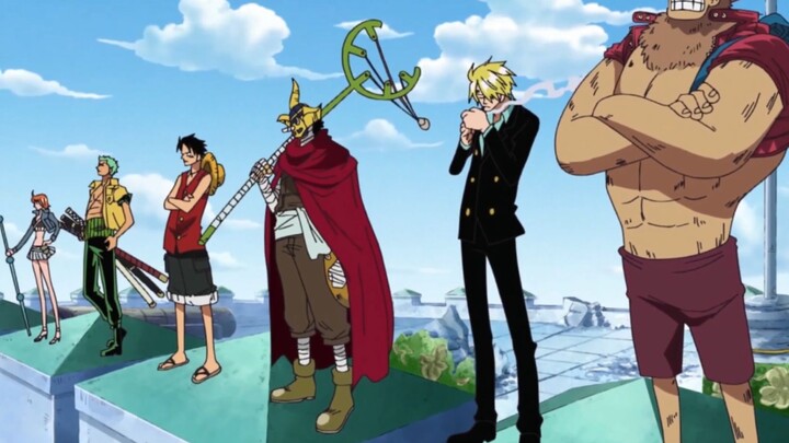 [Tears Burning] This is the Straw Hat Pirates!