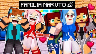 MEUS FILHOS VIRARAM MULHERES na FAMILIA NARUTO no MINECRAFT!