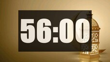 56 Minute Timer | Loud Alarm | Time call