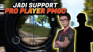 JADI INI RASANYA JADI SUPPORT PRO PLAYER PMGC !! PERANG TERUS SAMPE ABISS ! - PUBG MOBILE