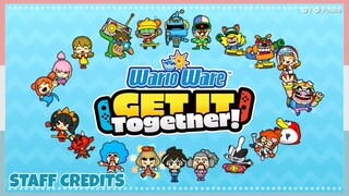 Ending Staff Credits In WarioWare: Get It Together