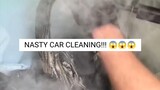 CLEANING A NASTY CAR!! SATISFYING!!! 😱😱😱