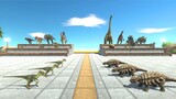 3vs3 Carnivore vs Herbivore - Animal Revolt Battle Simulator