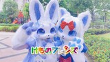 【fursuit dance-first submission】Do you have to choose one of the two? Japari Park in the rain