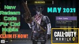 *May 2021* Call Of Duty Mobile New Redeem Code | Redeem Code Cod Mobile